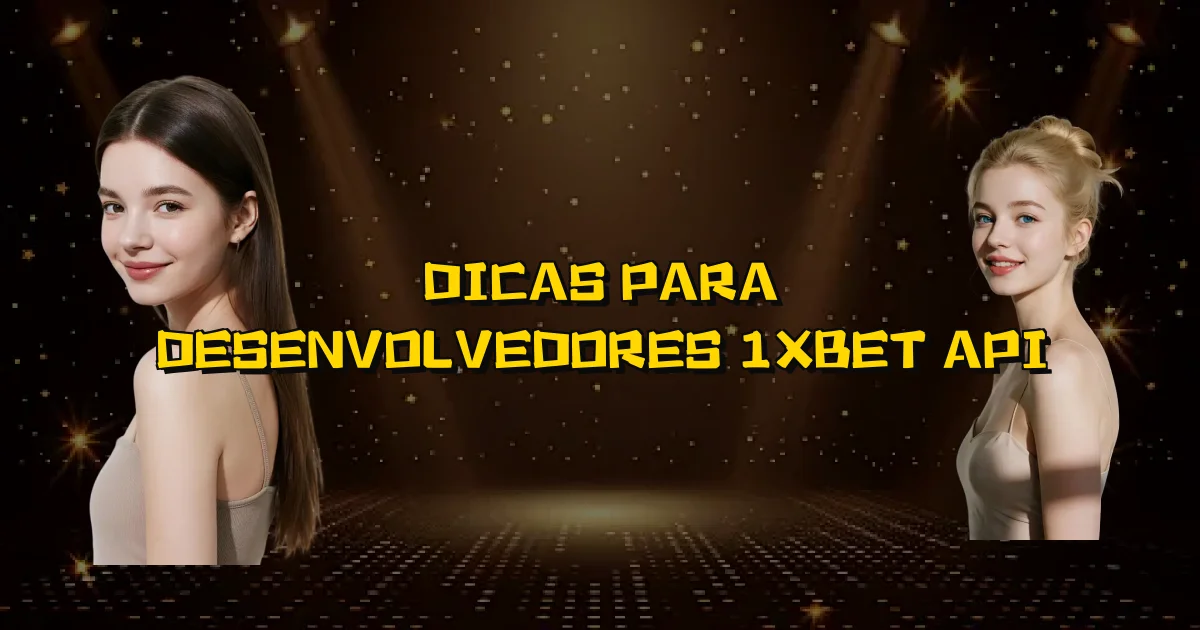 Dicas Para Desenvolvedores 1Xbet Api Oficial
